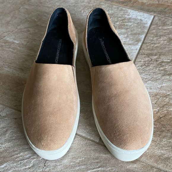 REBECCA MINKOFF Nana Platform Sahara Suede Slip On - Picture 3 of 12